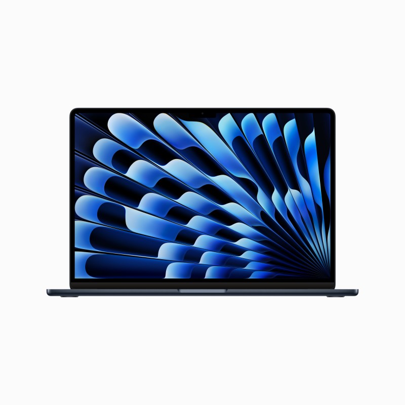 0194253713197 - MacBook Air 153 (Liquid True Tone Retina Display) 349 GHz M2-Chip (8-Core CPU 10-Core GPU) 8GB RAM 256 GB SSD [Mid 2023] mitternacht