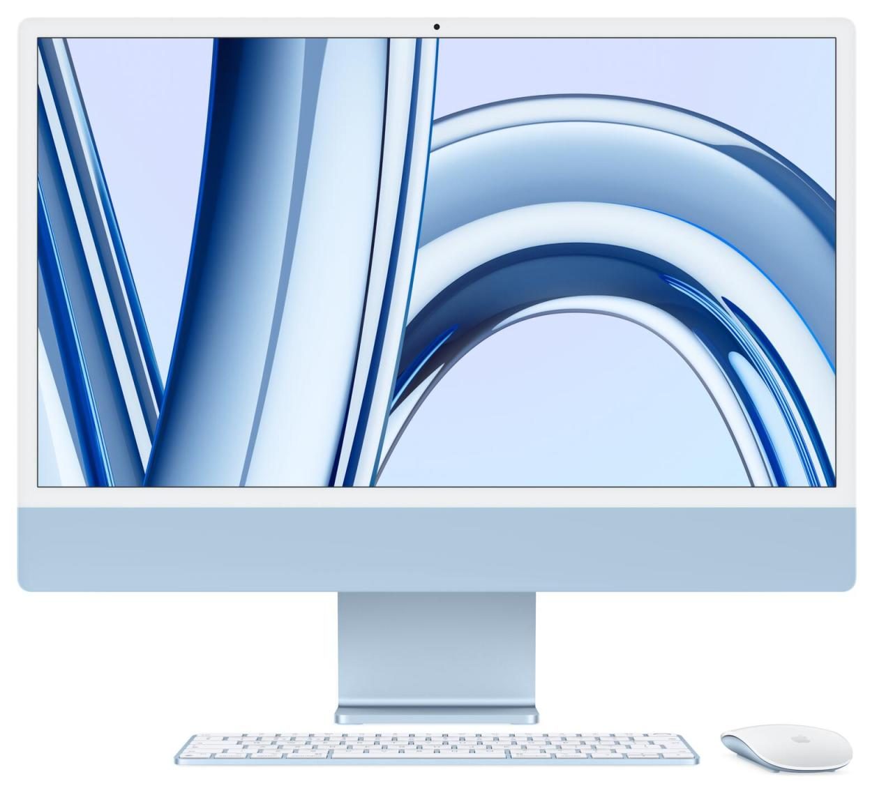 0194253777472 - iMac 24 Retina 45K (M3 2023) 61 cm (24 Zoll) M3 8‑Core CPU mit 4 Performance-Kernen und 4 Effizienz-Kernen 8 GB RAM 256 GB SSD M3 Chip