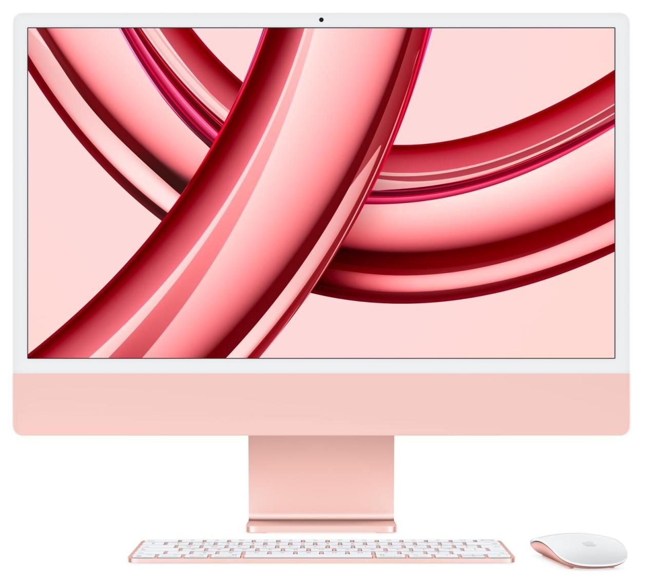 0194253777915 - iMac 24 Retina 45K (M3 2023) 61 cm (24 Zoll) M3 8‑Core CPU mit 4 Performance-Kernen und 4 Effizienz-Kernen 8 GB RAM 256 GB SSD M3 Chip