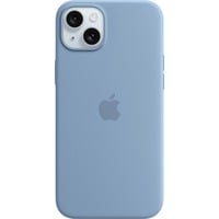 0194253939757 - Silicon Case MagSafe Backcover iPhone 15 Plus Winterblau Induktives Laden Stoßfest