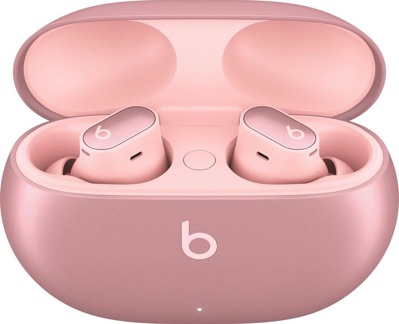 0194253945277 - Beats Studio Buds Plus HiFi In Ear Kopfhörer Bluetooth® Stereo Pink Noise Cancelling Mikrofon-Rauschunterdrückung Ladecase Schweißresistent Wasserbeständig