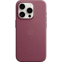 0194253945758 - Finewoven Case Backcover iPhone 15 Pro Mulberry Induktives Laden Stoßfest