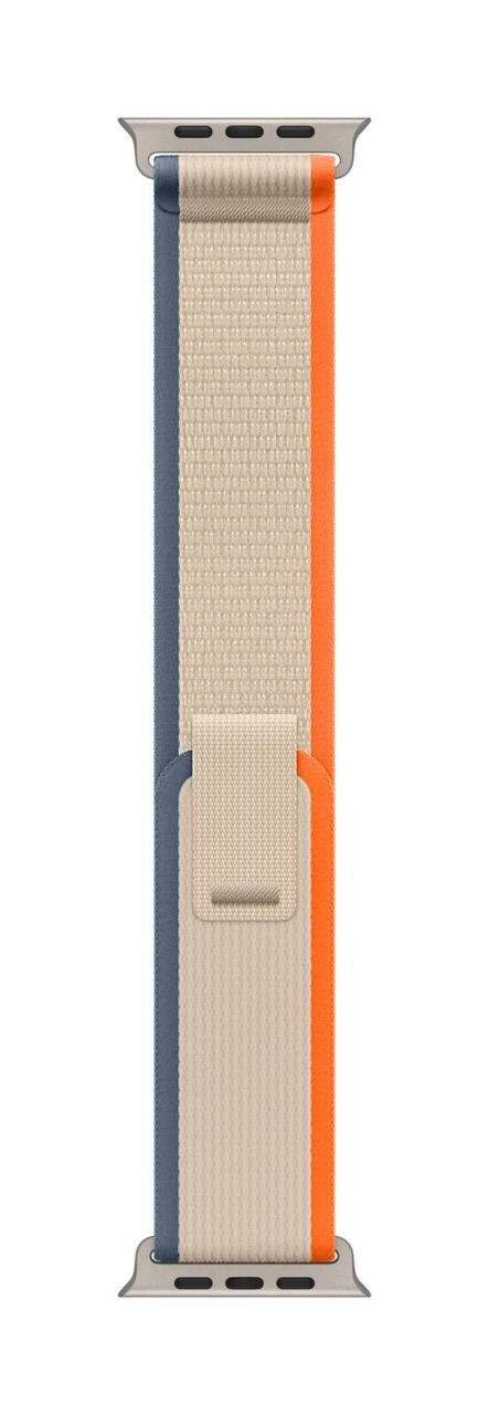 0194253950677 - Trail Loop Armband 44 mm 45 mm 49 mm S M Orange Beige Watch Series 4 Watch Series 5 Watch Series 6 Watch Series 7 Watch Series 8 Watch Series 9