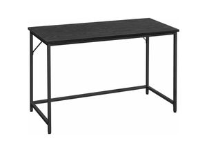 0194343194349 - Vasagle Schreibtisch Computertisch Bürotisch für Arbeitszimmer Schlafzimmer 60 x 120 x 75 cm Industrie-Design Metallgestell schwarz von