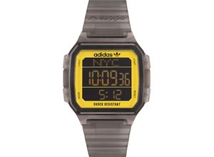 0194366223118 - Digitaluhr ADIDAS ORIGINALS DIGITAL ONE GMT AOST225542I Armbanduhren grau Herren Quarzuhren Armbanduhr Quarzuhr Herrenuhr