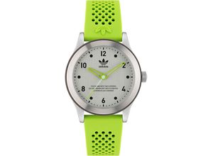 0194366250862 - Quarzuhr ADIDAS ORIGINALS CODE THREE AOSY230342I Armbanduhren grün (hellgrün) Damen Quarzuhren Armbanduhr Damenuhr