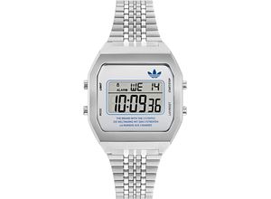 0194366285208 - Digitaluhr ADIDAS ORIGINALS AOST235542I Armbanduhren silberfarben Herren Quarzuhren Armbanduhr Quarzuhr Herrenuhr