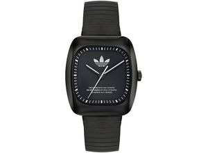 0194366323962 - Quarzuhr ADIDAS ORIGINALS RETRO WAVE ONE Armbanduhren schwarz Damen Armbanduhr Damenuhr Herrenuhr