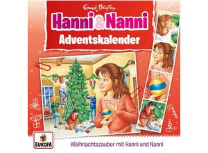 0194399079324 - Adventskalender - Weihnachtszauber mit Hanni und Nanni (2 CDs) - Enid Blyton (Hörbuch)