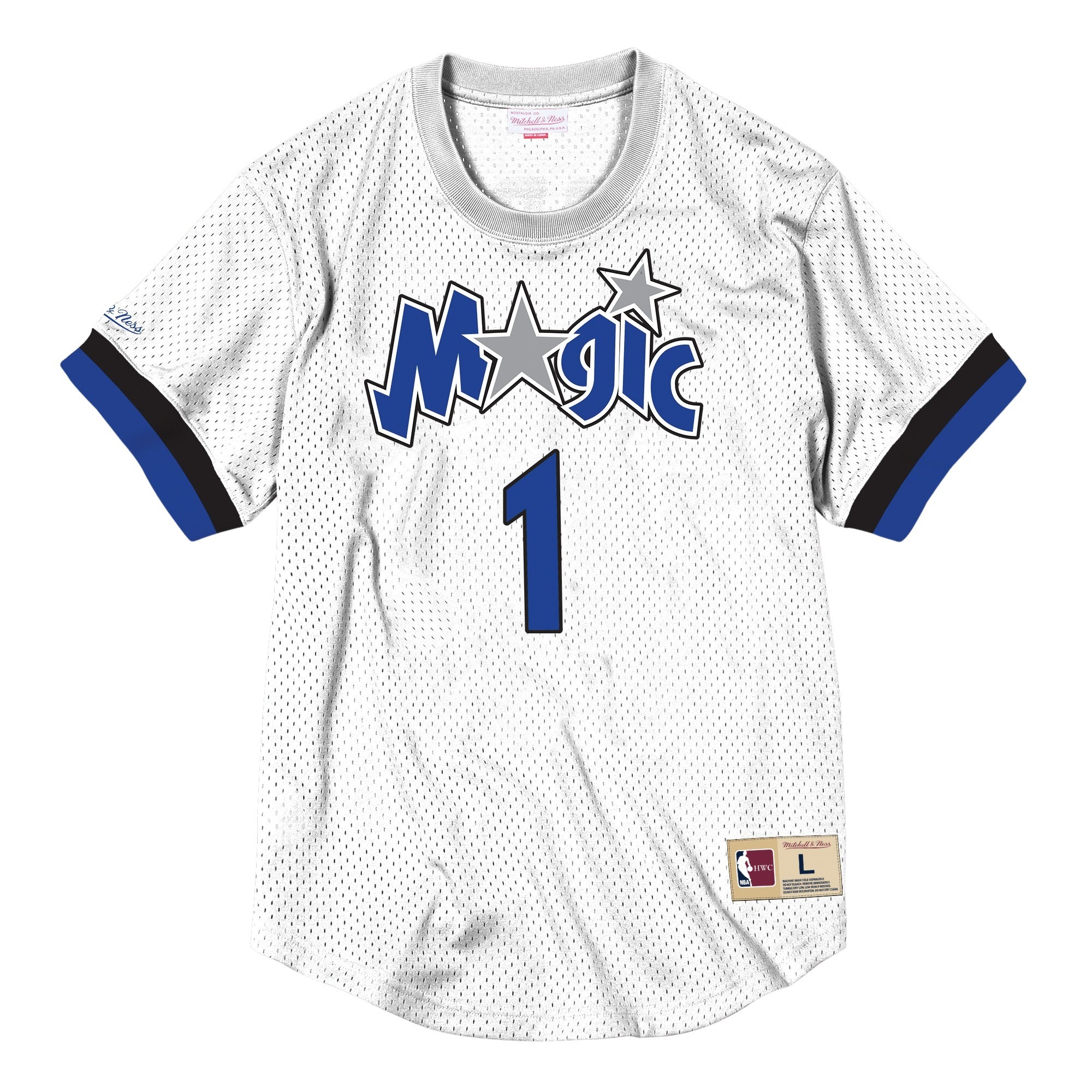 0194582146314 - Mesh-Trikot mit Namen und Nummer Orlando Magic Tracy Mcgrady 2004 05