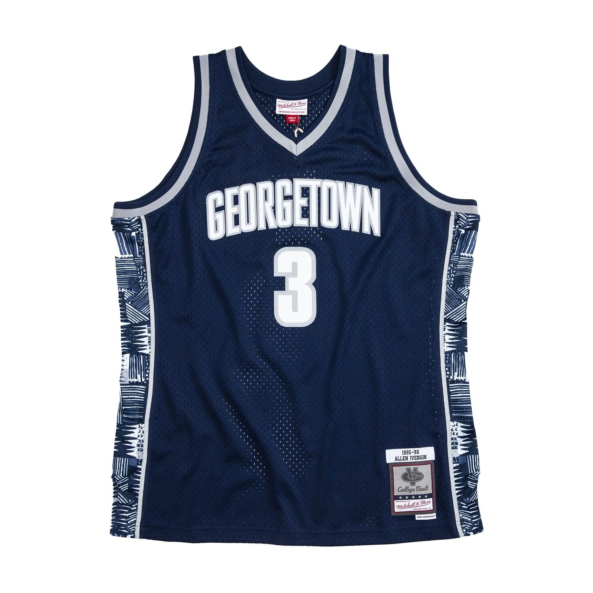 0194582628605 - Trikot NCAA Swingman Allen Iverson Georgetown 95