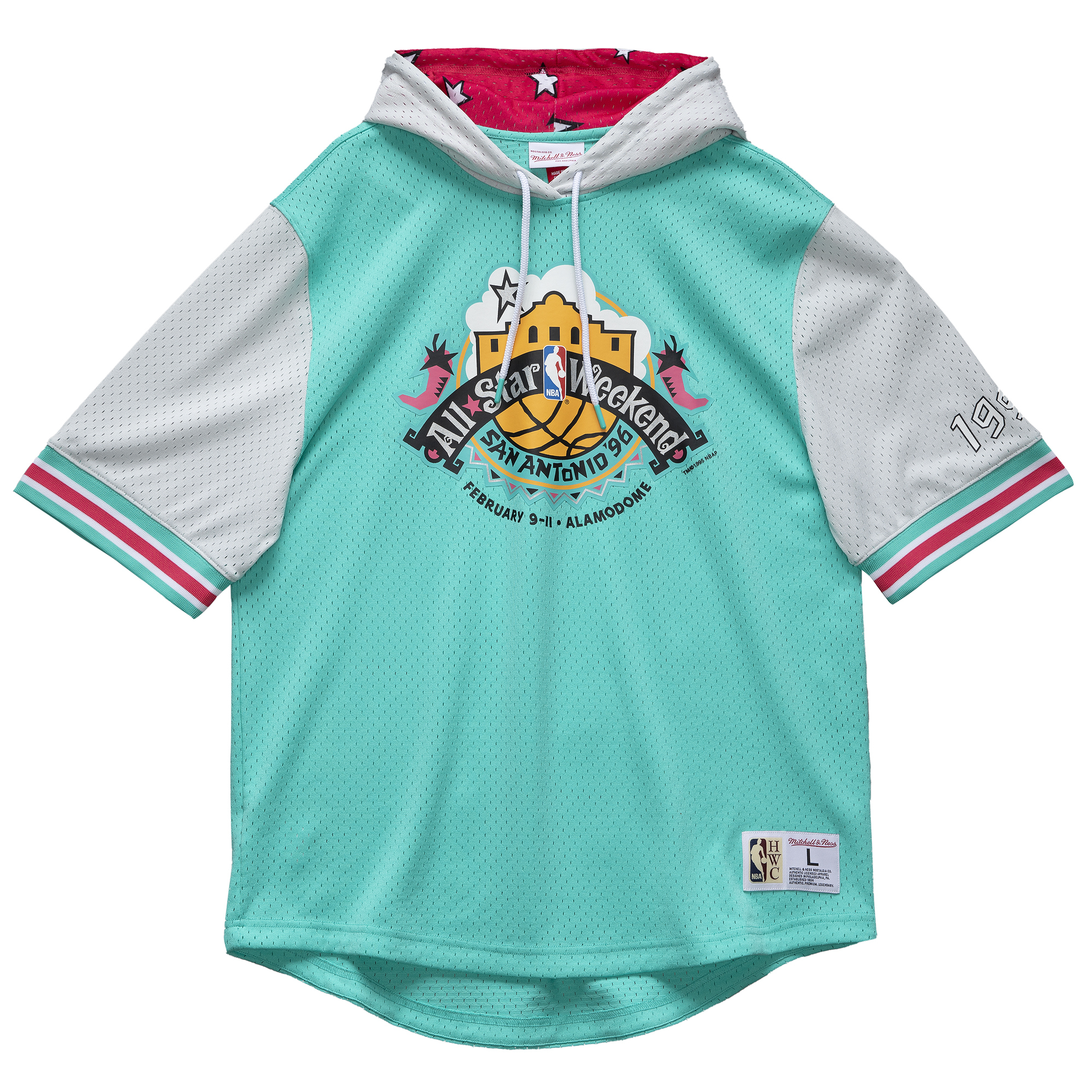 0194582825332 - Kurzärmeliger Hoodie NBA All Star 0194582825332 - Kurzärmeliger Hoodie NBA All Star