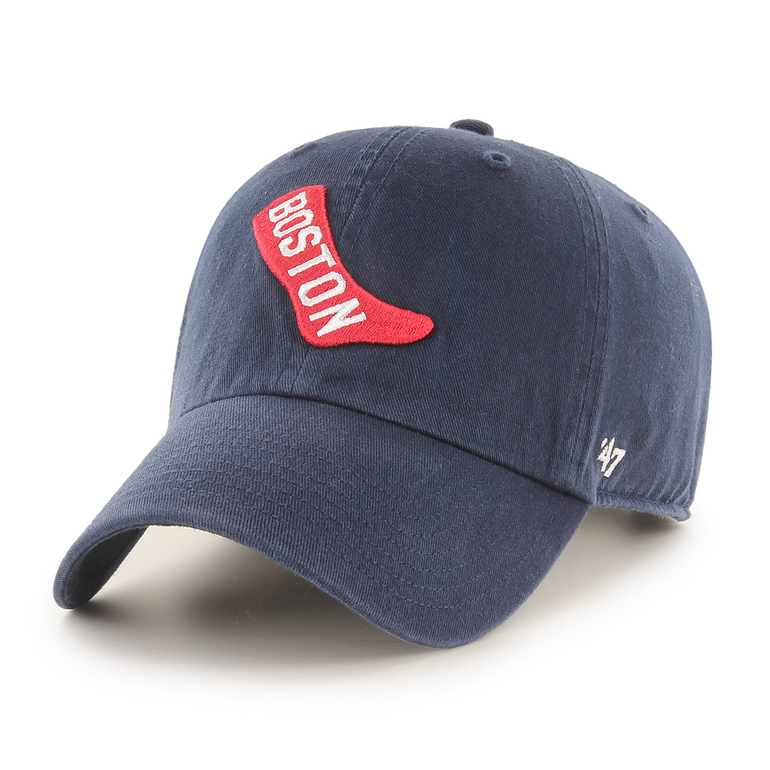 0194602232867 - Trucker Cap Boston Red Sox MLB Clean UP No Loop Label