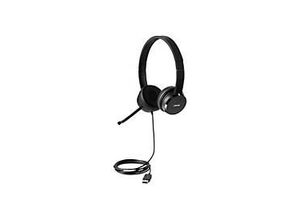 0194632382938 - 100 Stereo Computer On Ear Headset kabelgebunden Stereo Schwarz