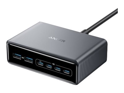 0194644041007 - Prime power adapter - GaN - 4 x USB-C 2 x USB - 200 Watt