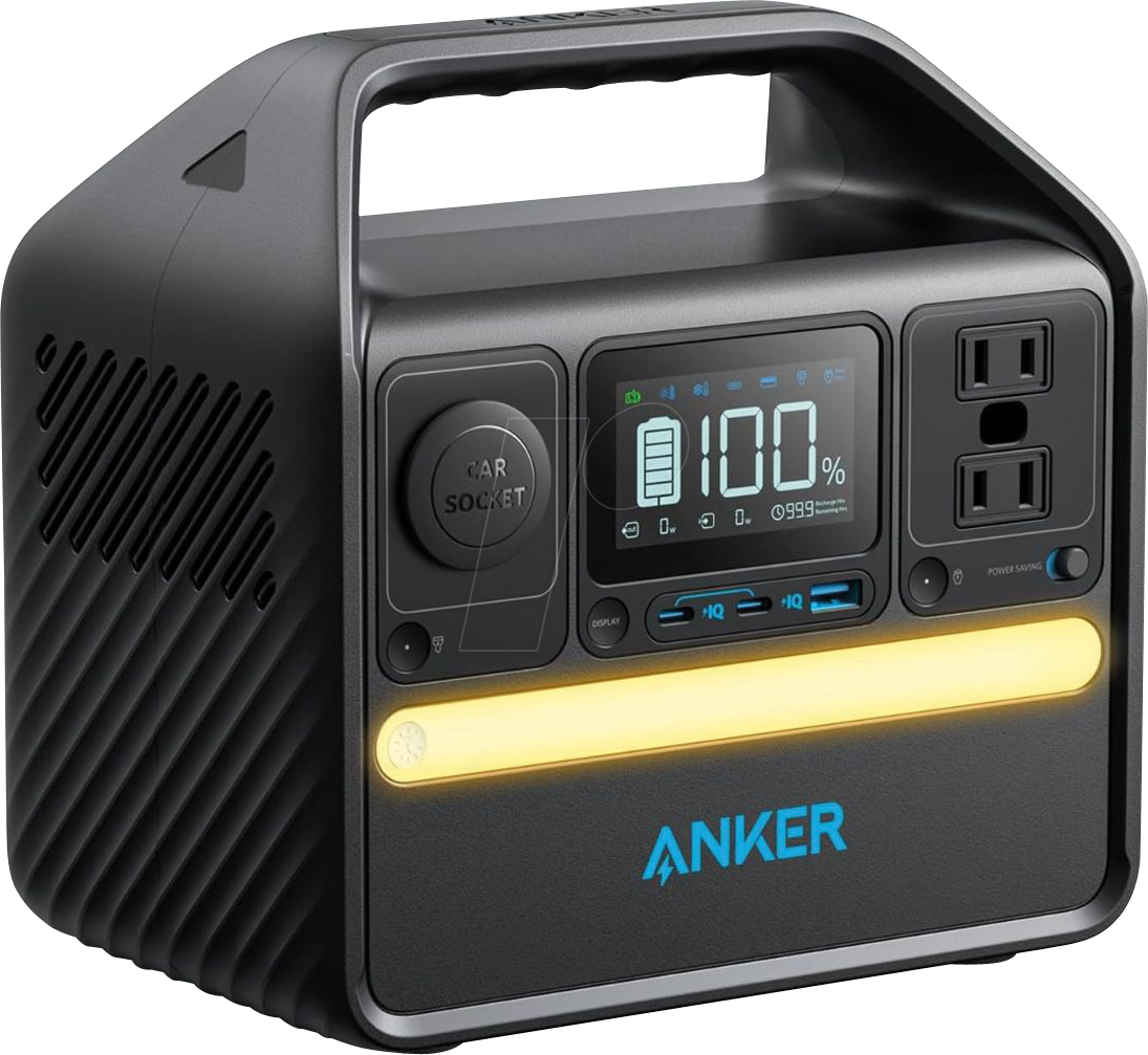 0194644124205 - ANKER 522 Tragbare Power Station Solargenerator (A1721311)