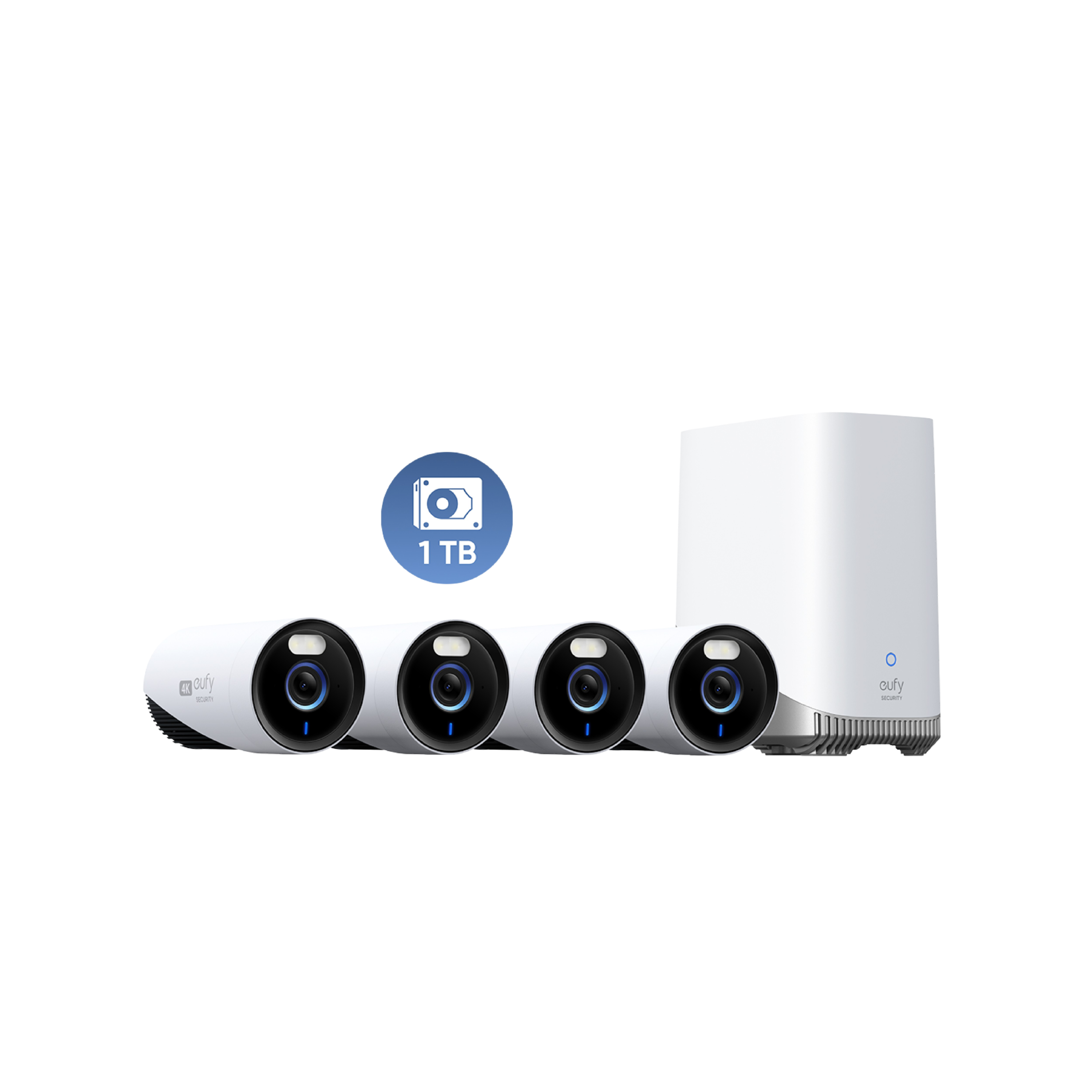 0194644151898 - eufyCam E330 4-Kamera-Set Weiß 0194644151898 - eufyCam E330 4-Kamera-Set Weiß