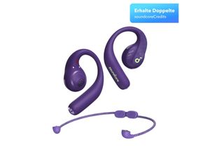 0194644152987 - Soundcore AeroFit Pro - True Wireless-Kopfhörer mit Mikrofon - offenes Ohr - über dem Ohr angebracht - Bluetooth - Electric Purple