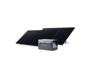 0194644155063 - SOLIX Balkonkraftwerk mit Speicher 890Wp IBC Solarmodul mit Balkonhalterungen mit Balkonhalterungen   890W IBC*-Solarleistung 15 Jahre Garantie