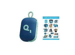 0194644207632 - soundcore Select 4 Go Kleiner Lautsprecher mit kräftigem Sound+Sticker für Studis gratis dazu! Blue