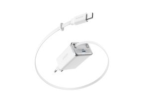 0194644228637 - Nano Ladegerät (35W Integriertes einziehbares USB-C Kabel) Schwarz