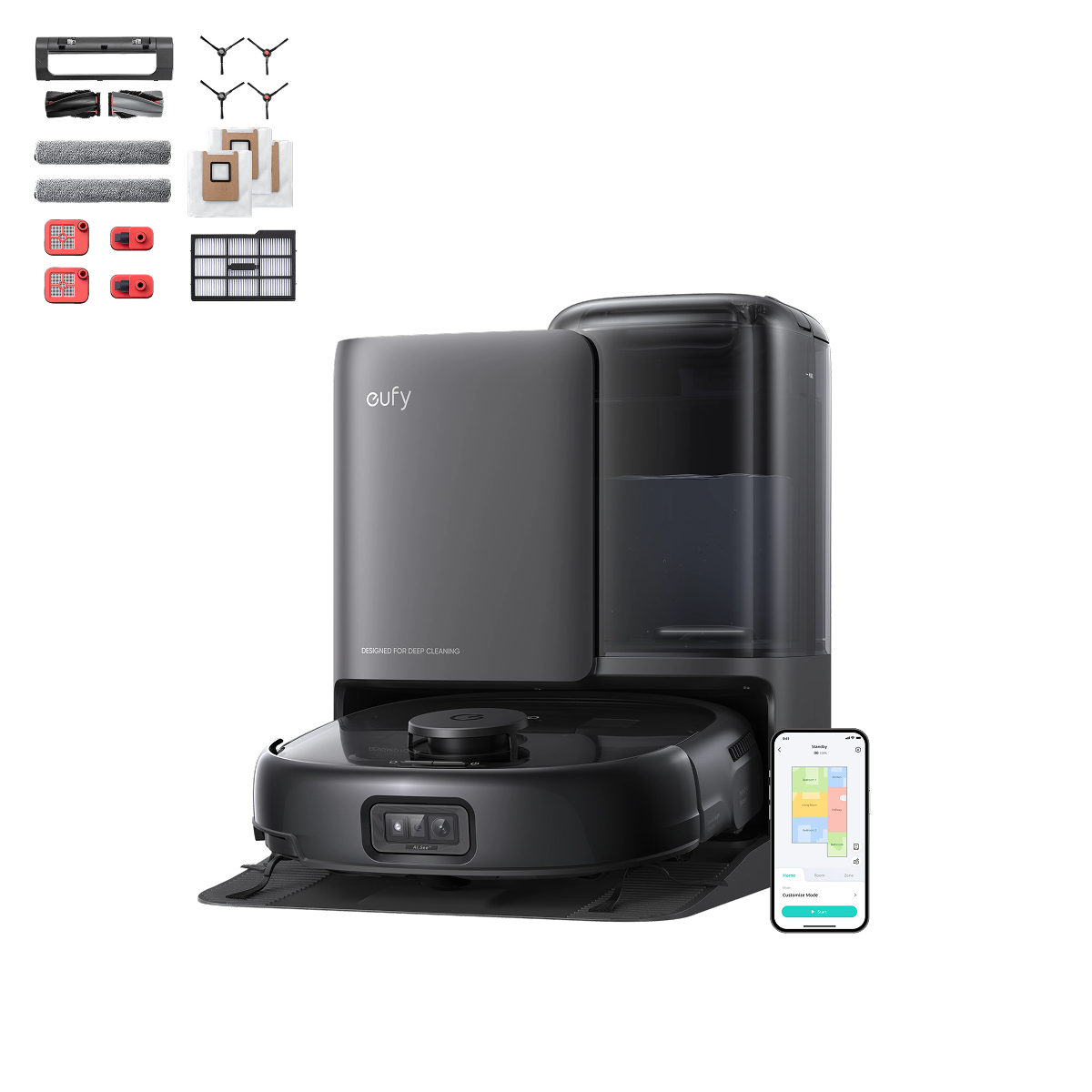 0194644270919 - Saug- und Wischroboter Om