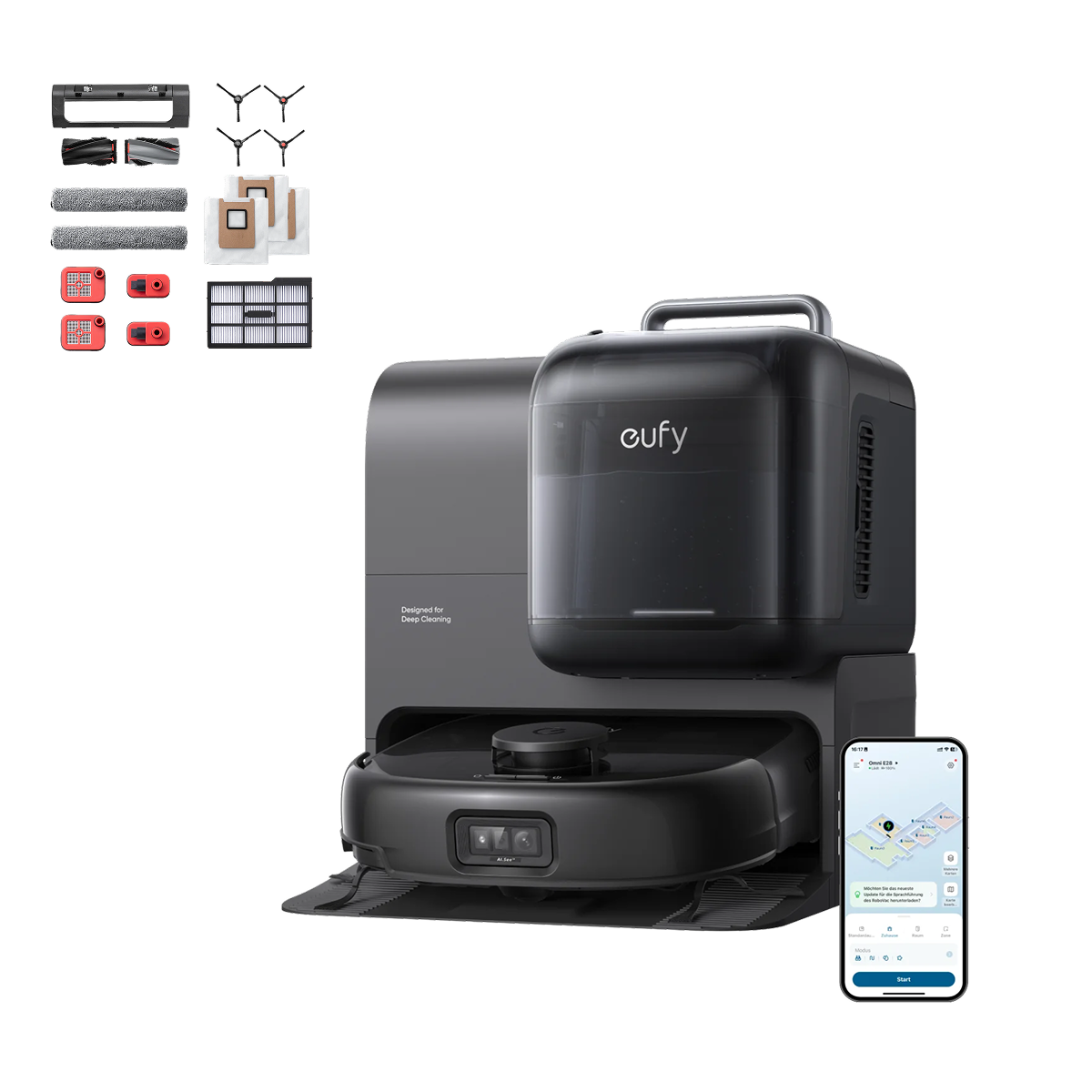 0194644270940 - Saug- und Wischroboter Om
