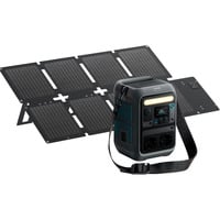 0194644276546 - SOLIX Tragbare Powerstation C300X + Faltbares Solarpanel PS60