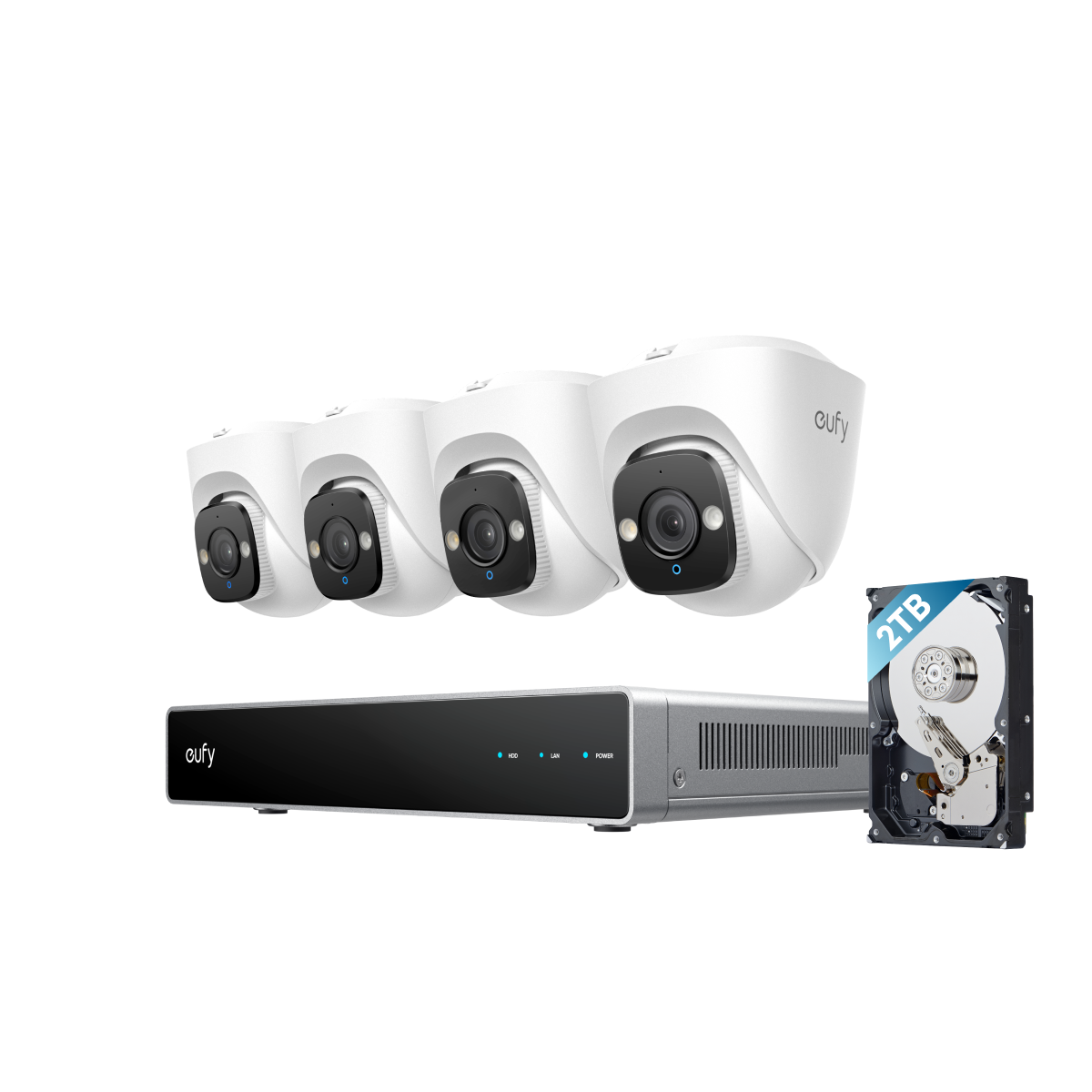 0194644293208 - PoE NVR Security System E