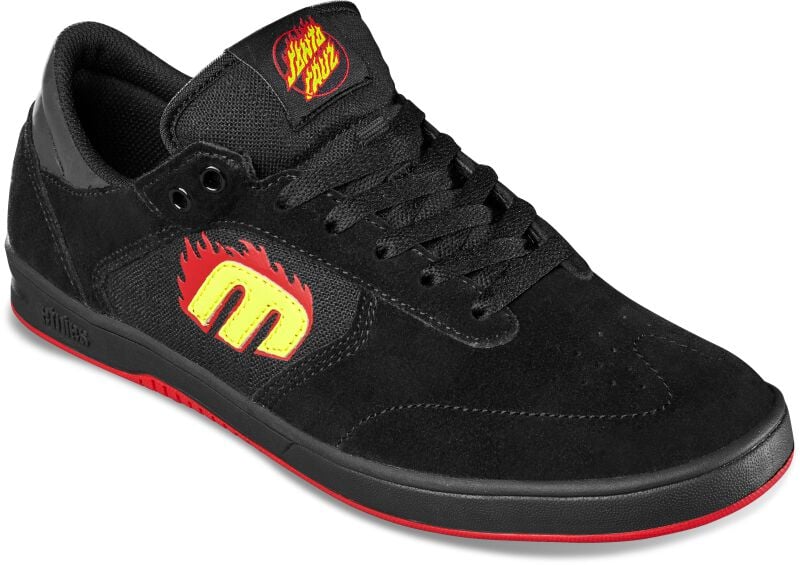 0194691569233 - WINDROW X SANTA CRUZ FLAME Sneaker schwarz in EU43