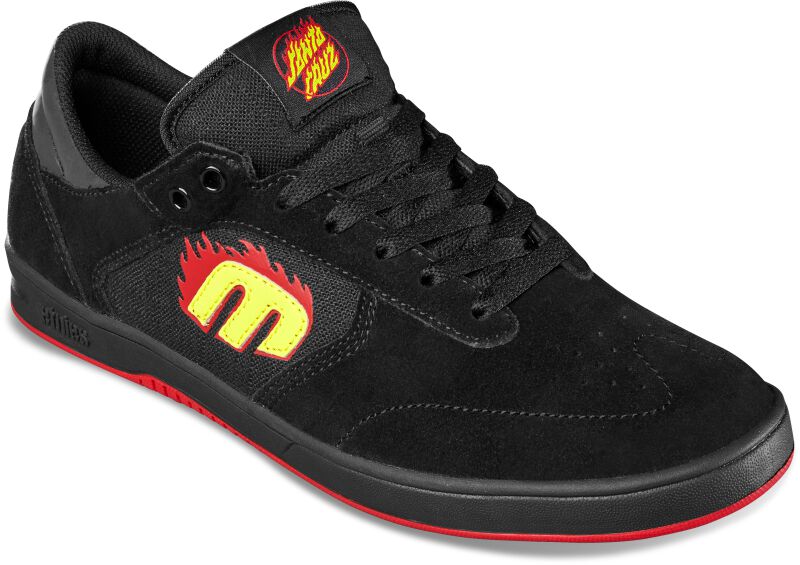 0194691569257 - WINDROW X SANTA CRUZ FLAME Sneaker schwarz in EU45