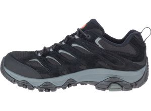0194713954467 - MERRELL® Wanderschuhe Moab 3 wasserdicht atmungsaktiv für Herren schwarz 44
