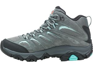 0194713959776 - MERRELL® Trekkingschuhe Moab 3 Mid GTX Leder wasserdicht für Damen grau 385