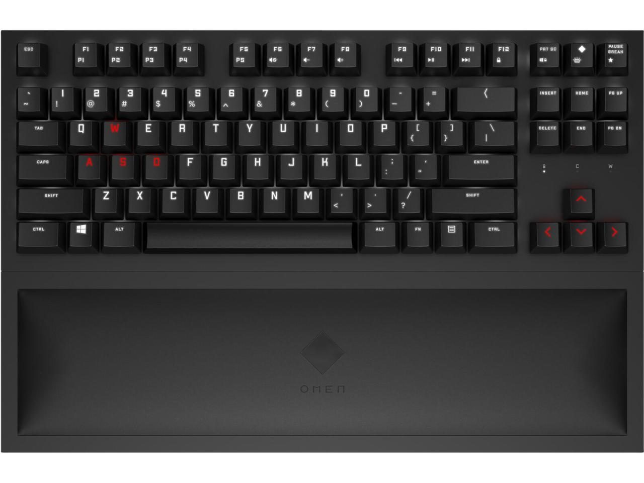 0194721339676 - OMEN by HP Spacer - Tastatur - hintergrundbeleuchtet - kabellos - 24 GHz USB-C - Deutsch