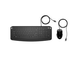 0194721396204 - Pavilion 200 - Tastatur-und-Maus-Set - USB - Deutsch - Schwarz - für OMEN by Laptop 16  Victus by Laptop 16  Laptop 14 15 17  Pavilion Plus Laptop 14