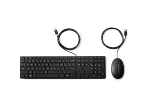 0194721887832 - Hewlett Packard - hp Wired Desktop 320MK Mouse and Keyboard Tastatur Maus enthalten usb Schwarz