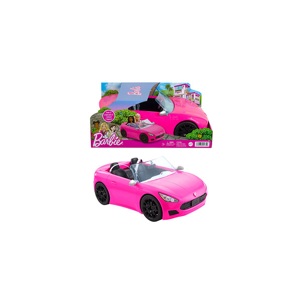 0194735001750 - Barbie Auto Cabrio pink Puppenauto Zubehör modernes Fahrzeug sportliche Form HBT92