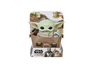 0194735004218 - HBX33 - Disney - Star Wars - The Mandalorian - Baby Yoda mit Tragetasche und Sound 28 cm - Spielfigur Grogu