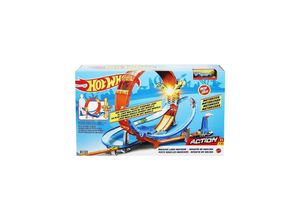 0194735005789 - HCB00 - Hot Wheels - Looping-Action Spielset Autorennbahn mit 1 Fahrzeug