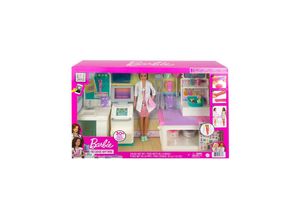 0194735043446 - HFT68 - Barbie - You can be anything - „Gute Besserung“ Krankenstation Spielset mit Puppe