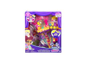 0194735057030 - HGT17 - Polly Pocket - Mini-Spielset Talentshow mit Zubehör und Figuren Stern Schatulle