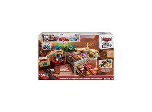 0194735058327 - HGV68 - Disney Pixar Cars - On The Road - Spielset Road Radiator Springs Tour mit 2 Fahrzeuge