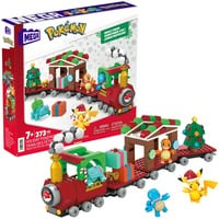 0194735074211 - MEGA Pokémon Holiday Train Bauset Zug Figur Pikachu Bisasam Glumanda Schiggy