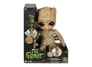 0194735090204 - Plüschfigur MATTEL Marvel Groovin’ Groot Plüschfiguren bunt Kinder Plüschtiere