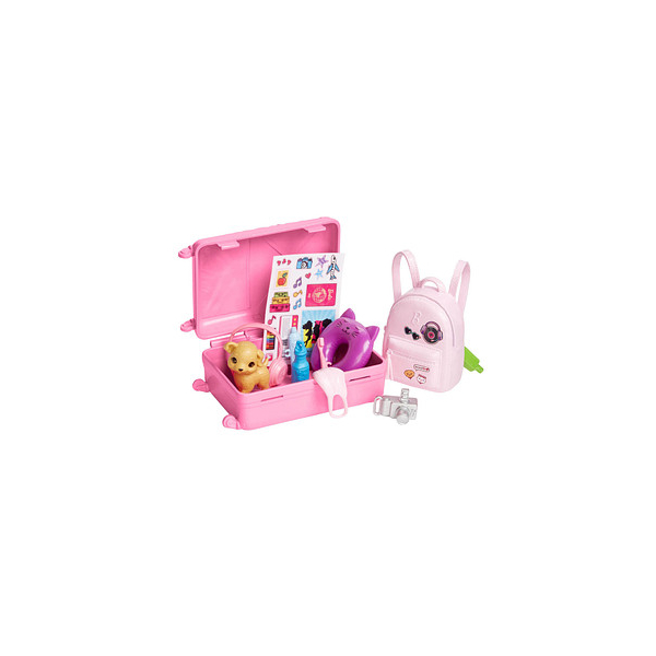 0194735098125 - HJY18 - Barbie - Travel Barbie-Puppe mit Zubehör