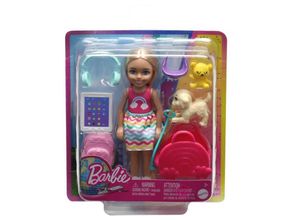 0194735098132 - Chelsea Doll and Accessories Travel Set With Puppy