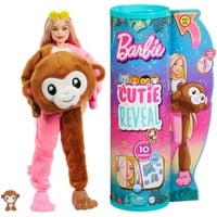 0194735106646 - Barbie Cutie Reveal Dschungel Serie - Äffchen Spielfigur