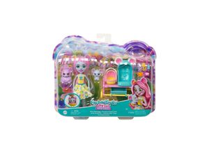 0194735107209 - HKR57 - Enchantimals - City Tails - Spielset Mausbaby Kinderwagen