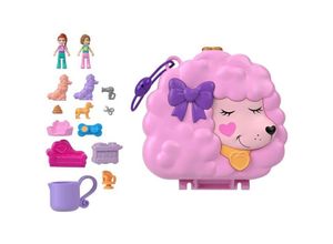 0194735109135 - Polly Pocket Groom & Glam Poodle Compact Playset