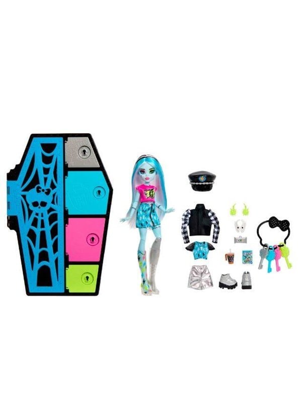 0194735110667 - Monster High Skulltimate Secrets Frankie Stein Doll 25cm